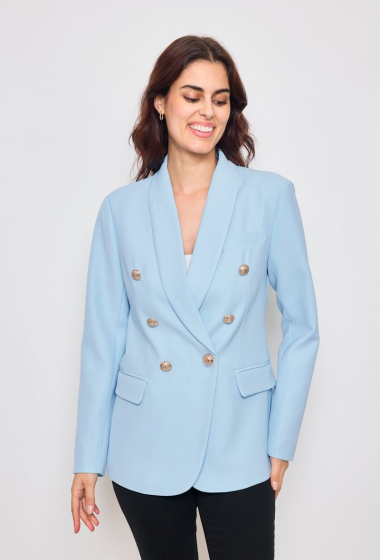 Wholesaler Nana Love - Double-breasted jacket with gold buttons
