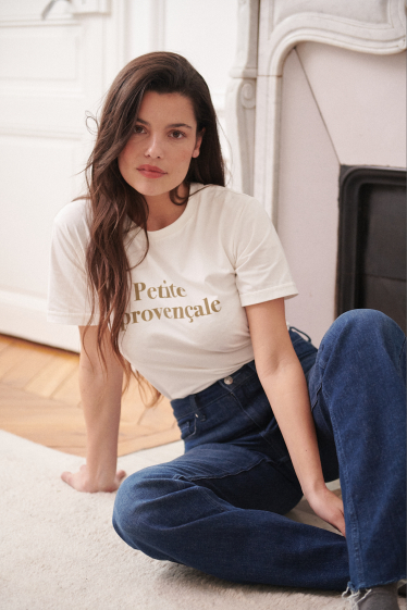 Wholesaler NATHAEL - Petite Provençale cotton t-shirt
