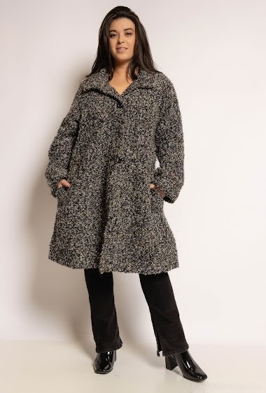 Wholesalers Neslay - Texturized fuzzy coat