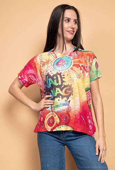 Wholesaler Neslay - T-shirt with print