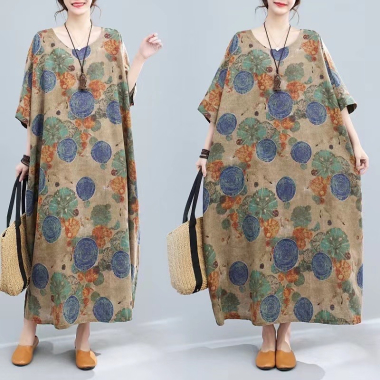 Wholesaler Neslay - Cotton Print Dress