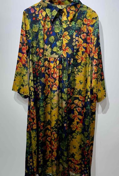 Wholesaler Neslay - Satin dress
