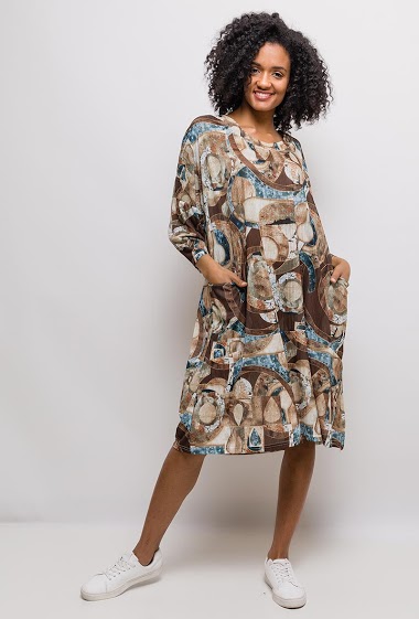 Wholesaler Neslay - Printed dress