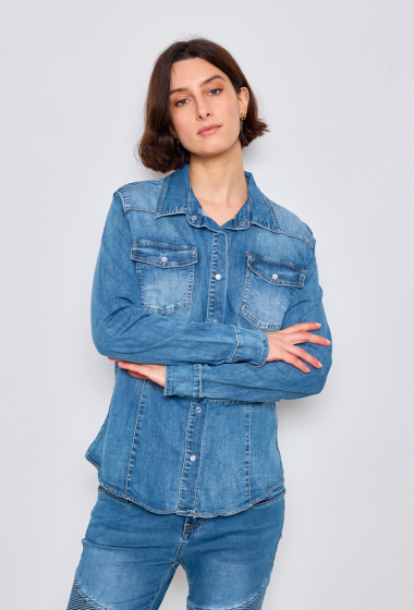 Grossiste NEW& CO - CHEMISE JEAN