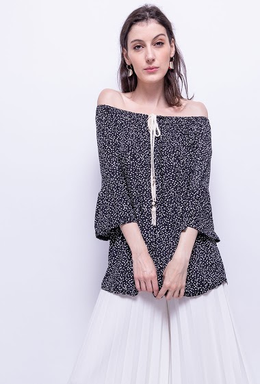 Wholesaler New Lolo - Spotted blouse