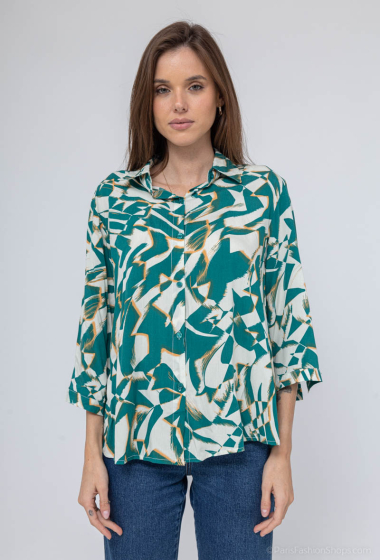 Wholesaler New Lolo - shirt with sleeve and leaf pattern