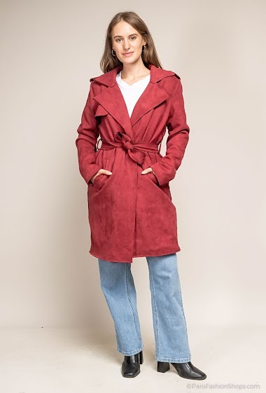 Großhändler New Lolo - Suede coat