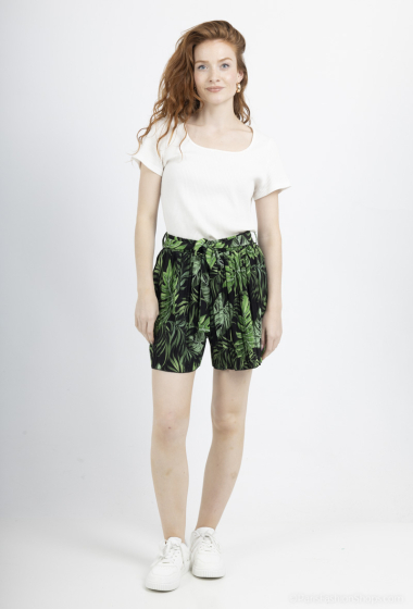 Wholesaler New Lolo - CROPPED PANTS WITH FLOWERS