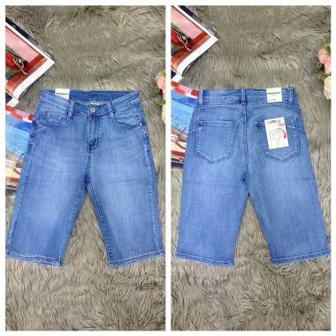Wholesaler New Lolo - cropped pants with rhinestones. good high waist