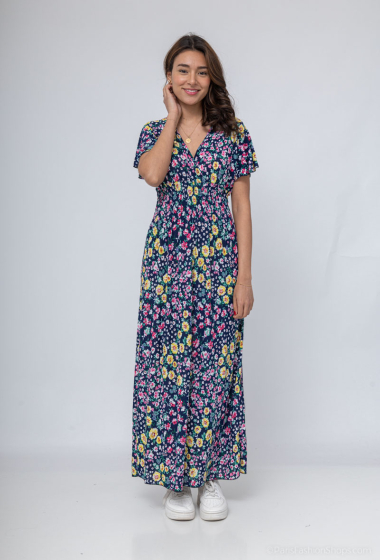 Wholesaler New Lolo - DRESS WITH FLOWERS