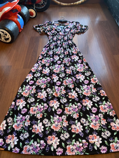 Wholesaler New Lolo - long flowing flower ankle dress