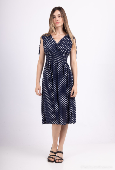 Wholesaler New Lolo - short dress with small polka dots