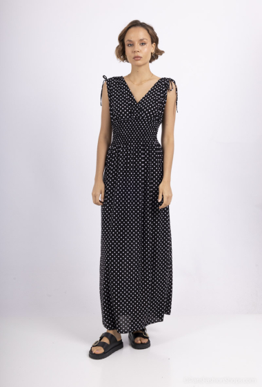 Wholesaler New Lolo - LONG DRESS WITH SMALL DOTS