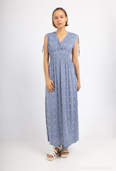 Wholesaler New Lolo - LONG DRESS WITH LOTS OF FLOWERS