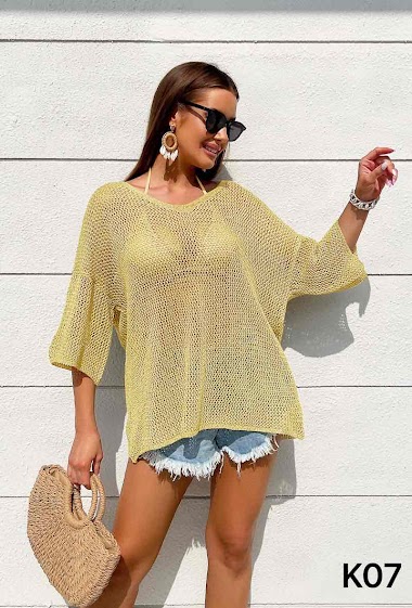Wholesaler New Sensation - Crocheted blouse.