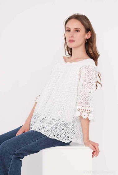 Wholesalers New Sensation - Lace blouse