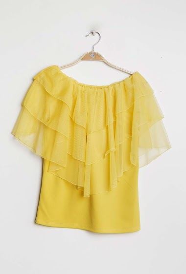 Wholesaler New Sensation - Ruffled blouse