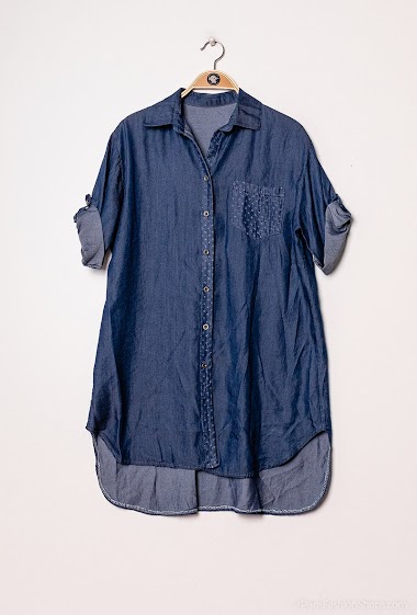 Wholesaler New Sensation - Textured details shirt