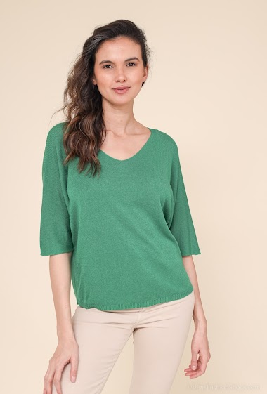 Wholesaler New Sensation - Fine v-neck sweater.