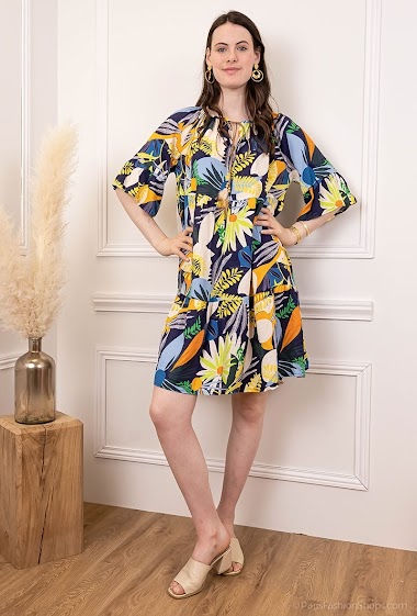 Wholesaler New Sensation - Flower printed dress