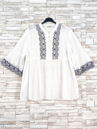 Wholesaler New Sunshine - Embroidery blouse