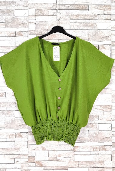 Wholesaler New Sunshine - Oversized v-neck blouse