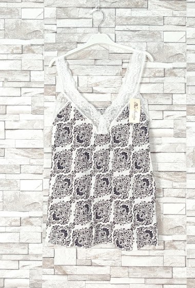 Wholesaler New Sunshine - printed v-neck camisole