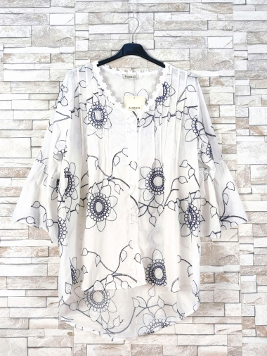Wholesaler New Sunshine - Embroidery shirt