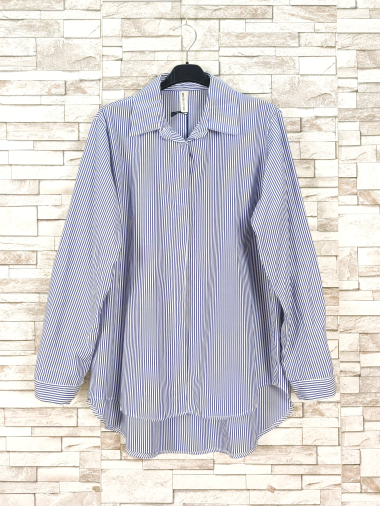 Wholesaler New Sunshine - Blue striped shirt