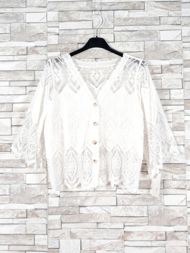 Wholesaler New Sunshine - Short lace vest