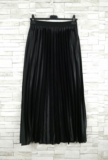 Wholesaler New Sunshine - satin pleated skirt