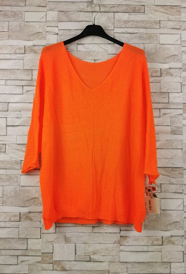 Wholesaler New Sunshine - light sweater with batwing sleeves