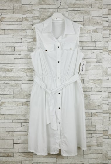 Wholesaler New Sunshine - sleeveless shirt dress