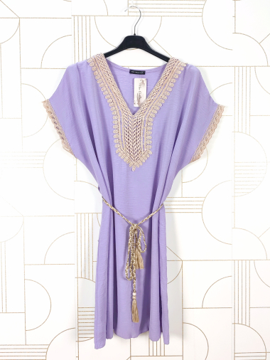 Wholesaler New Sunshine - Short v-neck dress