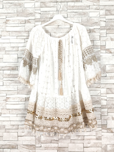 Wholesaler New Sunshine - Lace short dress