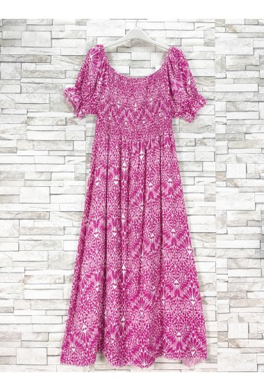 Wholesalers New Sunshine - Long printed dress