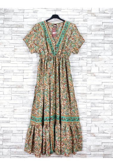 Wholesaler New Sunshine - Long printed dress