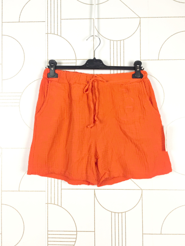 Wholesaler New Sunshine - Cotton gauze shorts