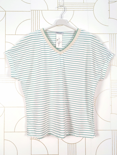 Wholesaler New Sunshine - Striped T-shirt