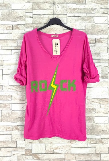 Grossiste New Sunshine - T-shirt manches longues ROCK