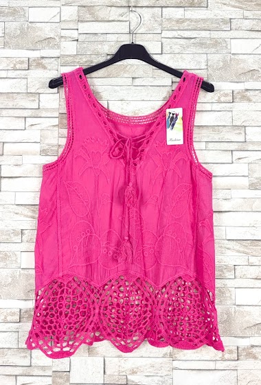Wholesaler New Sunshine - Embroidered top