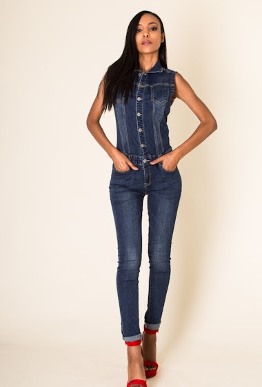 Grossiste Nina Carter - Combinaison en jean
