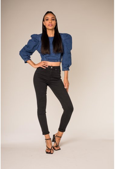 Wholesaler Nina Carter - High waist slim jeans