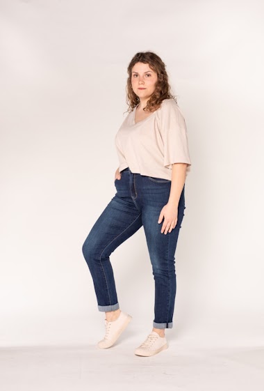 Großhändler Nina Carter - GT-Jeans mit hoher Taille