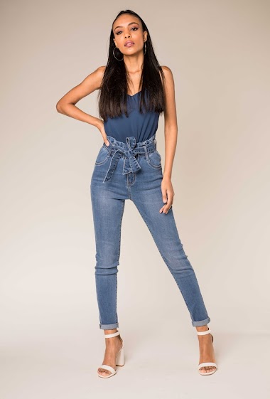 Wholesalers Nina Carter - High-waisted jean