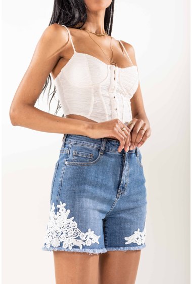 Wholesalers Nina Carter - Lace shorts