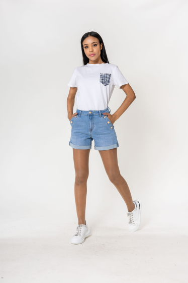 Großhändler Nina Carter - Jeans-Shorts