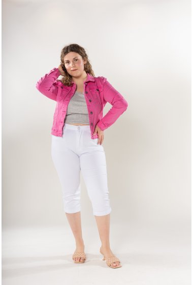 Wholesalers Nina Carter - Classic stretch cotton jacket
