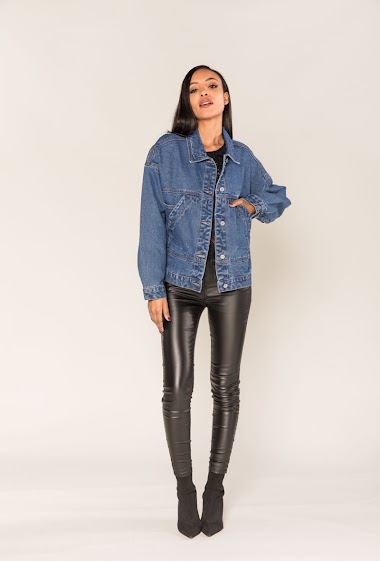 Wholesalers Nina Carter - Oversized jean jacket