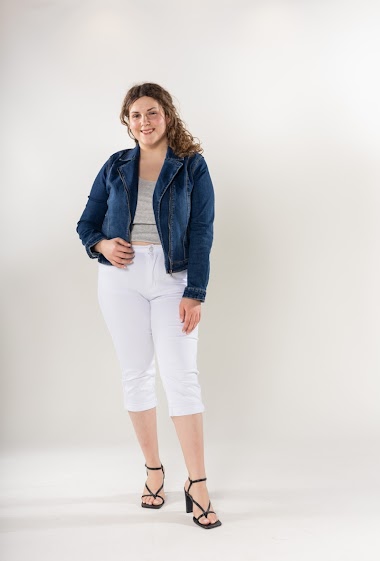 Wholesalers Nina Carter - Perfecto denim jacket